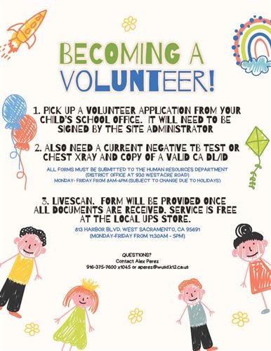 Volunteer Process Flyer